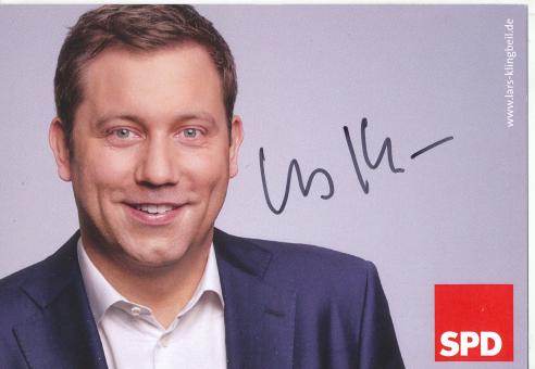 Lars Klingbeil  SPD  Politik  Autogrammkarte original signiert 
