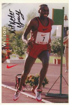 Wilson Kipketer  Kenia  Leichtathletik  Autogrammkarte original signiert 