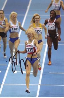 Oksana Zbrozhek  Rußland  Leichtathletik  Autogramm Foto original signiert 