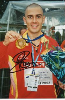 Antonio Gomez  Spanien  Leichtathletik  Autogramm Foto original signiert 