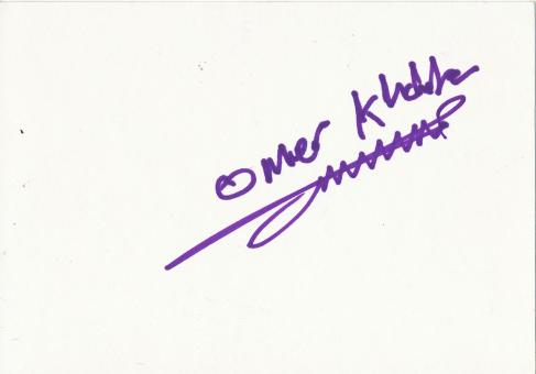 Omar Khalifa  Leichtathletik Autogramm Karte original signiert 