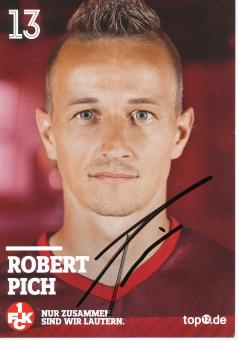 Robert Pich  2016/2017  FC Kaiserslautern  Fußball Autogrammkarte original signiert 