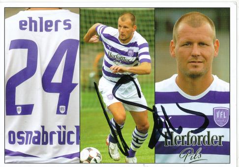 Uwe Ehlers  2008/2009  VFL Osnabrück  Fußball Autogrammkarte original signiert 