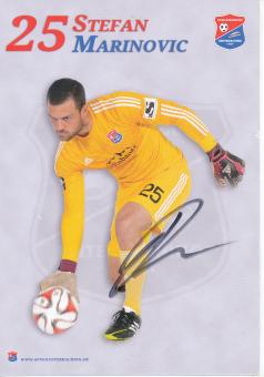 Stefan Marinovic  2013/2014   SpVgg Unterhaching  Fußball Autogrammkarte original signiert 