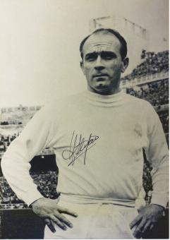 Alfredo Di Stefano † 2014  Real Madrid  Fußball Autogramm 15 x 21 cm Foto original signiert 
