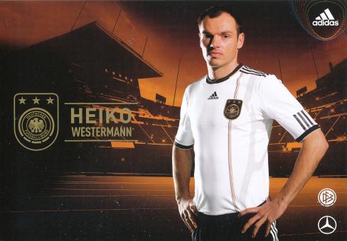 Heiko Westermann  DFB Nationalteam  Fußball Autogrammkarte 