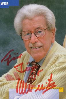 Willy Millowitsch † 1999  Film & TV  Autogrammkarte  original signiert 