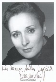 Eleonore Weisgerber   Film + TV  Autogrammkarte  original signiert 