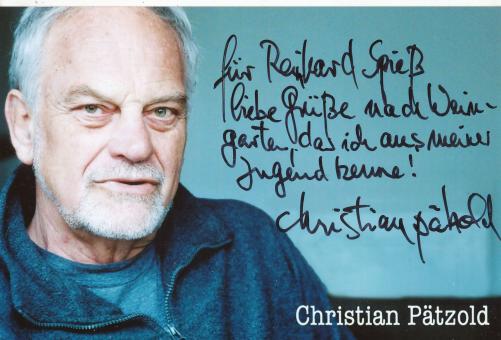Christian Pätzold  Film + TV  Autogramm Foto  original signiert 