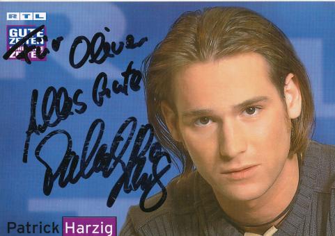 Patrick Herzig  GZSZ  RTL   TV  Autogrammkarte original signiert 