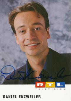 Daniel Enzweiler  RTL   TV  Autogrammkarte original signiert 