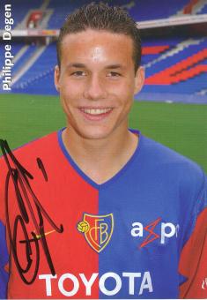 Philippe Degen  FC Basel  Fußball Autogrammkarte  original signiert 