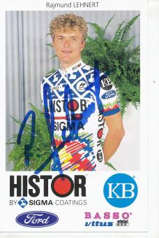 Rajmund Lehnert  Radsport  Autogrammkarte  original signiert 