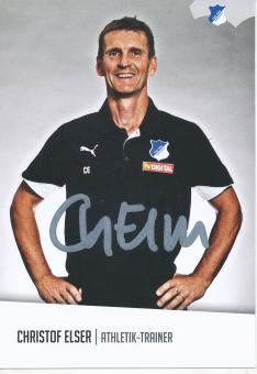 Christof Elser  2010/2011  TSG Hoffenheim  Fußball Autogrammkarte original signiert 