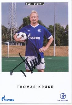Thomas Kruse  FC Schalke 04  Fußball Autogrammkarte original signiert 