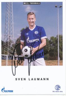 Sven Laumann  FC Schalke 04  Fußball Autogrammkarte original signiert 