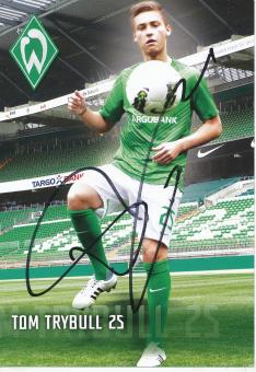 Tom Trybull   2011/2012  SV Werder Bremen  Fußball Autogrammkarte original signiert 