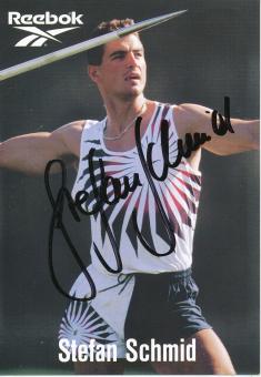 Stefan Schmid  Leichtathletik  Autogrammkarte  original signiert 