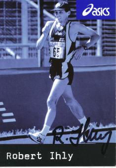 Robert Ihly  Leichtathletik  Autogrammkarte  original signiert 