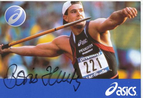 Boris Henry   Leichtathletik  Autogrammkarte  original signiert 
