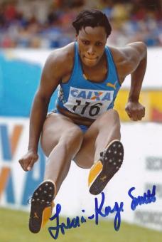 Therecia Smith  Jamaika  Leichtathletik  Autogramm Foto original signiert 