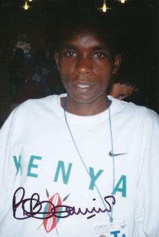 Bernard Barmasai  Kenia  Leichtathletik  Autogramm Foto original signiert 