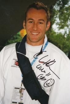 Chris Rawlinson  Großbritanien  Leichtathletik  Autogramm Foto original signiert 