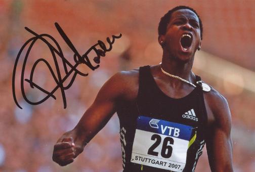 Dayron Robles  Kuba  Leichtathletik  Autogramm Foto original signiert 