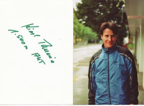 Theresia Kiesl  AUT  Leichtathletik Autogramm Karte original signiert 