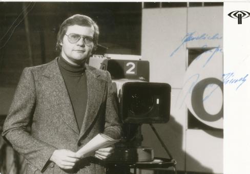 Rainer Hirsch   ZDF   TV  Sender  Autogrammkarte original signiert 