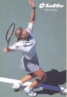 Anke Huber  Tennis   Autogrammkarte 