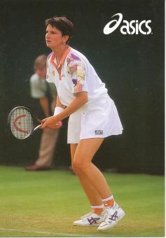 Karin Kschwendt  Tennis   Autogrammkarte 