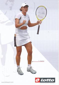 Tathiana Garbin  Italien   Tennis   Autogrammkarte 