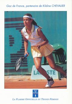 Kildine Chevalier   Tennis   Autogrammkarte 