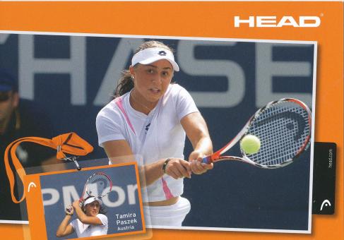 Tamira Paszek  AUT   Tennis   Autogrammkarte 