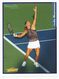 Amelie Mauresmo  Frankreich  Tennis   Autogrammkarte 