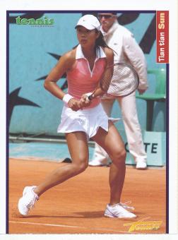 Tian Tian Sun  China  Tennis   Autogrammkarte 