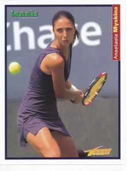 Anastasia Myskina  Rußland  Tennis   Autogrammkarte 