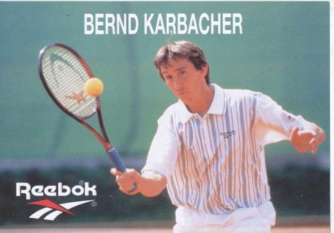 Bernd Karbacher   Tennis   Autogrammkarte 