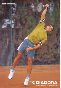 Joan Balcells   Tennis   Autogrammkarte 
