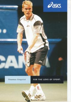 Thomas Enqvist   Schweden  Tennis   Autogrammkarte 