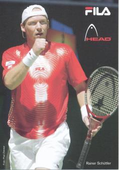 Rainer Schüttler  Tennis   Autogrammkarte 