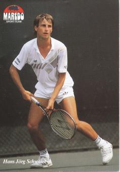 Hans Jörg Schwaier  Tennis   Autogrammkarte 