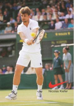 Nicolas Kiefer  Tennis   Autogrammkarte 