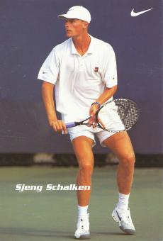 Sjeng Schalken  Holland  Tennis   Autogrammkarte 