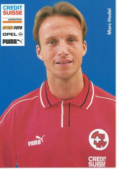 Marc Hodel  Schweiz Nationalteam Fußball Autogrammkarte 