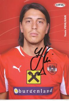 Yasin Pehlivan   Österreich Fußball Autogrammkarte  original signiert 