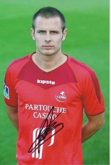 Nicolas Plestan  OSC Lille  Fußball Autogramm Foto original signiert 