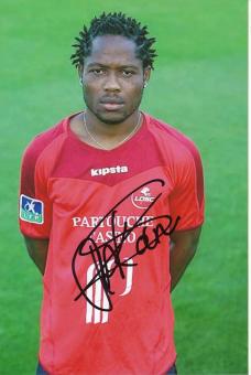 Jean Makoun  OSC Lille  Fußball Autogramm Foto original signiert 