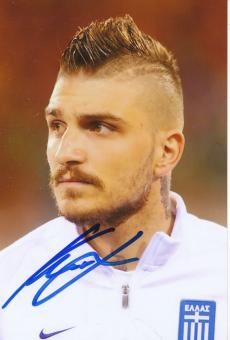 Kostantinos Stafylidis   Griechenland  Fußball Autogramm Foto original signiert 